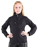 Northfield Sportswear Women's Softshell Jacket, S, Black