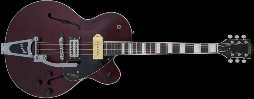 Gretsch G2420T-P90 Streamliner Hollow Body P90 w/Bigsby, Midnight Wine Satin