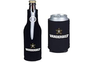 KOLDER College Team Color Logo Can & Bottle Holder Insulator Beverage Cooler Set