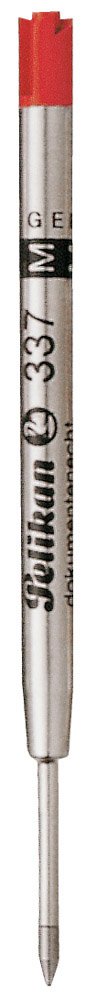 Pelikan 337 M Ballpoint Pen Refills (Pack of 5 Colour red