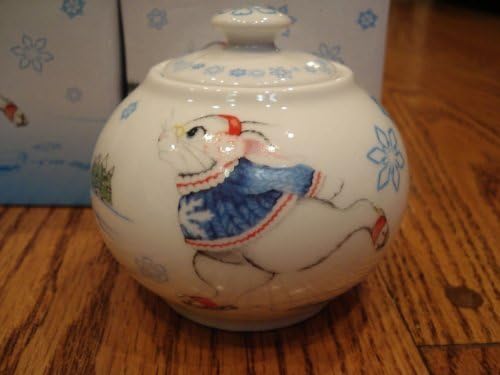 Paul Cardew Alice in Winterland Sugar Bowl with Lid by Cardew Designs