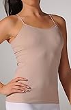 Coobie Womens Seamless Cami w/ Shelf Bra - One Size