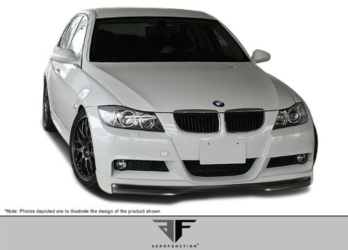2006-2008 BMW 3 Series M-Tech E90 4DR Carbon AF-1 Front Add-On Spoiler ( CFP ) - 1 Piece (Overstock)