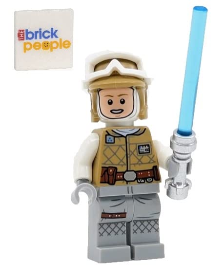 LEGO Star Wars: Luke Skywalker Hoth Minifigure (Balaclava Head) with Lightsaber and Pistol