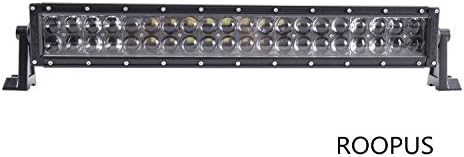 BAOSHENG Philips 4D Lens Fisheye 22'' 120W LED Work Light Bar 40pcs 3W Combo Beam for Off-road Emergency &amp; Rescue ATV UTV Golf Cart Boat &amp; Marine Agriculture Vehicle Mining and Heavy Equipment