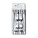 HICKIES 1.0 One Size Fits All Elastic No Tie Shoelaces - Gray (14 Laces, Works in all shoes)