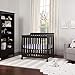 DaVinci Kalani 4-in-1 Convertible Mini Crib in Ebony | Greenguard Gold Certified