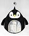 3 Sprouts Hanging Bath Toy Holder for Bathtub - Storage Caddy with Baby Organizer - Shower & Bath Tub Toy Storage Basket, Penguin