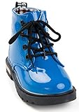 DADAWEN Boy's Girl's Waterproof Lace-Up Boots