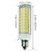 E11 led Bulb, 80W or 100W Equivalent Halogen Replacement Lights, Dimmable, Mini Candelabra Base, 1000 Lumens Daylight 6000K, AC110V/ 120V/ 130V, Replaces T4 /T3 JD Type Clear e11 Light Bulb (5 Pack)