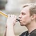 Beer Bong Drinking Games Funnel: Easy Release Black Valve Shotgun and Beer Chug Bongs With Long Leakproof and Thick Kink Proof Rubber Tube - Plastic Beer Pong Accessory Funnels for College Party Games