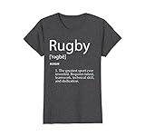 Womens Rugby Definition T-Shirt - Men Women + Youth Sizes Colors Medium Dark Heather