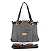 Canvas Handbag, JuguHoovi Casual Hobo Purse Tote Bag Top Handle Handbags Crossbody Bags for Women