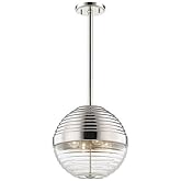 Hudson Valley Lighting 1214-PN Easton 4-Light Pendant - 14 Inches Wide by 18 Inches High, Polished Nickel Finish
