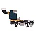 Unifix Charging Port Dock Connector with Charger Port, Headphone Jack and Mic Replacement Part for iPhone 6S (Gray) + Repair Toolkit