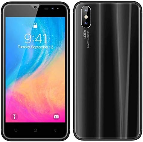SIM-Free & Unlocked Mobile Phones,HyRich 5.0" HD IPS Display Dual SIM 3G Smartphone(1GB RAM+4GB ROM,2650mAh Battery,5MP Dual Cameras,Bluetooth,GPS,WIFI.) (i8-Black*)