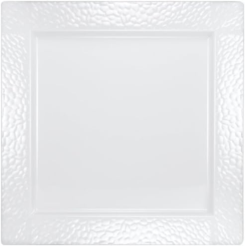 Pebbled 12" Square Pearl 2Pk, 2 Pcs K63980