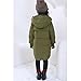 ZOEREA Big Girls' Down Jacket Hooded Warm Winter Long Puffer Coat