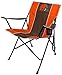 NFL Portable Folding Tailgate Chair with Cup Holder and Carrying Case