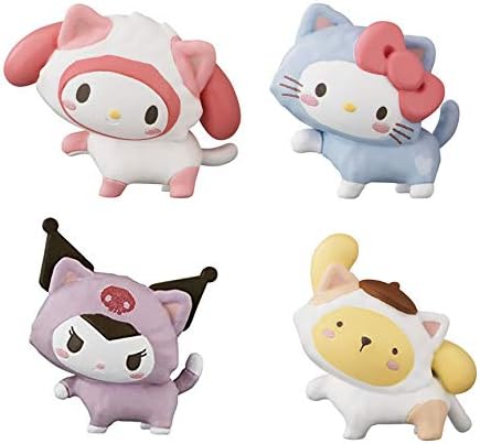 Amazon サンリオキャラクターズ こねこねこの大行進 4種セット ハローキティ ポムポムプリン マイメロディ クロミ アニメ 萌えグッズ 通販 Amazon サンリオキャラクターズ こねこねこの大行進 4種セット ハローキティ ポムポムプリン マイメロディ クロミ アニメ 萌えグッズ 通販