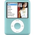 Music Player Compatible with MP4/MP3 - Apple iPod Nano 3rd Generation (4GB / 8GB) (Blue, 8GB) (Renewed)