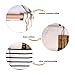 VIVIMONKEY Hanging Organizer with Pockets Fabric Wall Door Storage Home Cloth Closet Organizing Bags - Blue Stripe (12 Pockets with Pothook)