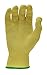 G & F Products unisex adult cut resistant work gloves, Yellow, Large Pack of 1 US