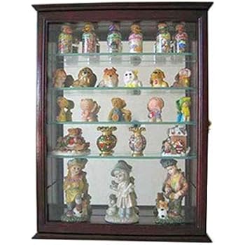 Amazon.com: Small Wall Mounted Curio Cabinet/Wall Display ...
