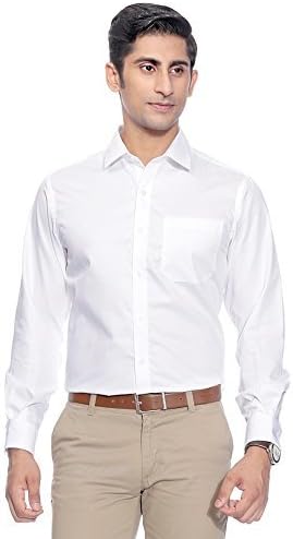 SWISSCOTT Men's Slim Fit Formal Shirt
