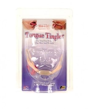 Adam & Eve aus Cyberskin Zunge Tingler Vibrator für Cunnilingus