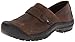 KEEN Women's Kaci Full Grain Slip On Casual Shoe, Cascade Brown, 8.5 M US