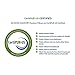 Hotel Comfort Premium Adjustable Memory Foam Pillow Ultra-Soft Bamboo Cover - King Size Set of 2