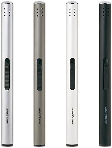 Slimline Elegant Long Reach Silver Match Multifunction Lighter - 1 Lighter