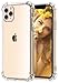 COMSOON Compatible with iPhone 11 Pro Case, [Crystal Clear] Anti-Scratch Shock Absorption Phone Case Cover with 4 Corners Protection, Soft TPU Slim Case