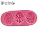 Doinb 7pcs/Set Halloween Skull Witch Candy Cake Pastry Fondant Silicone Molds GJM-9100