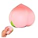 Rienar Jumbo Colossal Squishies Peach Very Soft Slow Rising Cream Scented, 4 inches