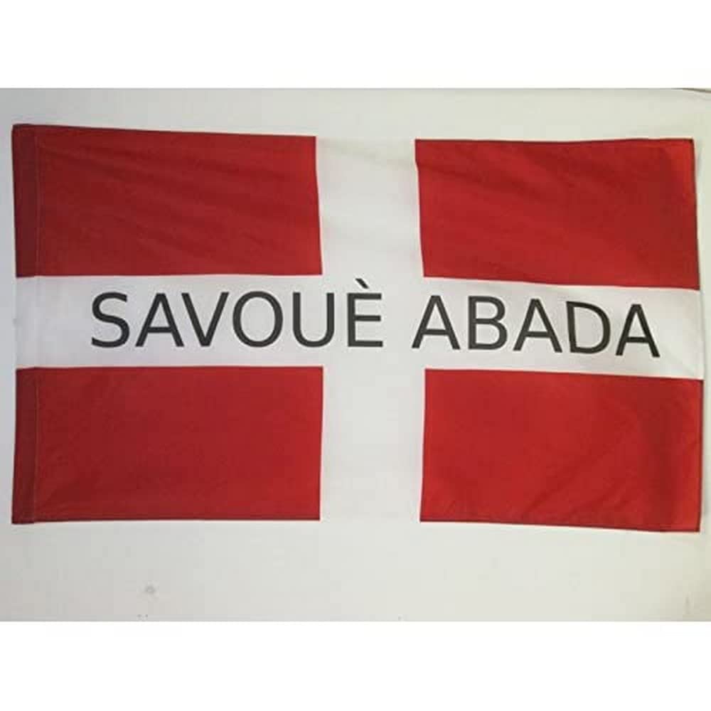 AZ FLAG - Savoy independentist Flag - 3x5 Ft - Savoyard Banner with Sleeve - 100% Polyester - Fade Resistant - Vivid Colors - 3' x 5' Feet - 150x90 Cm