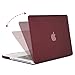 MOSISO Plastic Hard Case Only Compatible Old MacBook Pro 13 Inch, Deep Red