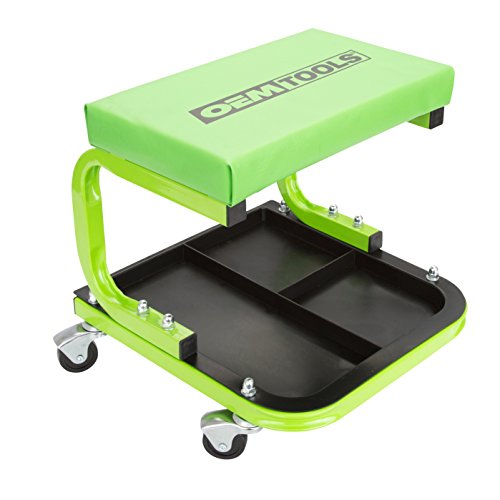 OEMTOOLS 24948 Cushioned Creeper Seat (with Tool Tray)