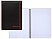 CASE OF 6 Black n' Red Twin Wirebound Notebook, Poly Cover, 11.75 x 8.25 Inches, Black, 70 sheets (E67008)