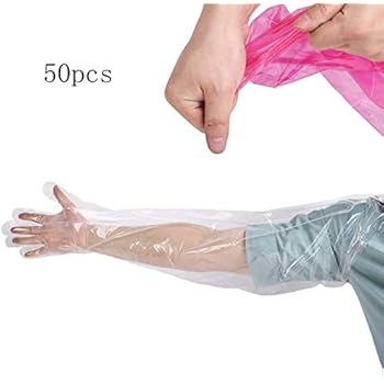 Amazon.com: AMMEX - XNPFL48100 - Extra Long Nitrile Gloves