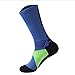 Yshare 4 Pack Men's Cushioned Basketball Dri-Fit Athletic Compression Long Sports Outdoor Dress Socks Size