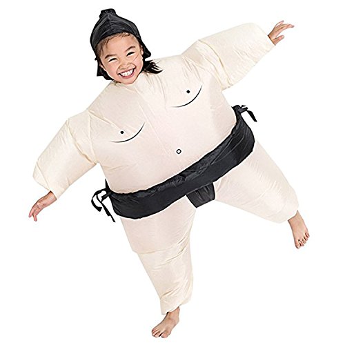 Wecloth Inflatable Suit Wrestler Wrestling Suits Colorful Sumo Inflatable Costume BodySuit for Adult Child