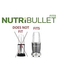 NutriBullet - Tapa superior para botellas con tapa (2 unidades)