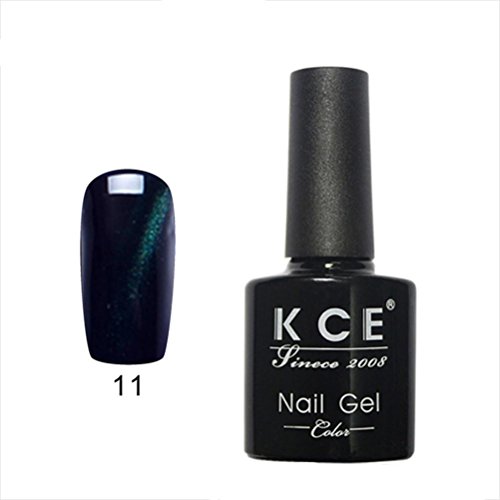 Mchoice UV glue Nail Polish Manicure LED Cats Eye color dark color7.5ml (K)