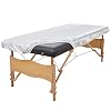 Massage Table Protective Cover,Silk Like Fitted Sheet,Stain-Resistant,Reusable,Machine Washable Spa Bed Sheet(Massage…