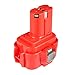 Powerextra 9.6V 2500mAh Replacement Battery for MAKITA 9120 9122 192595-8 192596-6 192638-6 193977-7 638344-4-2