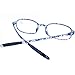 AQWANO 2 Pack Blue Light Blocking Computer Reading Glasses UV Protection Flexible TR90 Frame Lightweight Readers Glasses for Women Men +2.0
