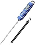 Habor 022 Meat Thermometer, Instant Read Thermometer Digital Cooking Thermometer, Candy Thermometer with Super Long Probe for Kitchen BBQ Grill Smoker Meat Oil Milk Yogurt Temperature