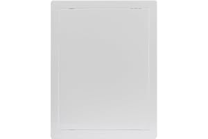 Vent Systems White ABS Plastic - Access Panel 10 x 13 Inch - Access Panel with Door for Drywall, Wall and Ceiling Electrical and Plumbing Service Wall Hole Cover - Exterior Dimensions 10.6x13.7 Inches